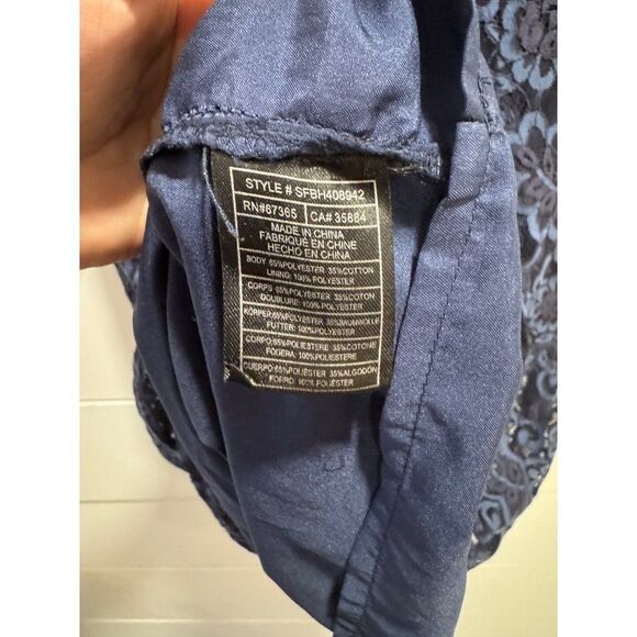 BB Dakota Danlyn Off The Shoulder Lace Dress Size 8 - Picture 9 of 9